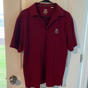 South Carolina USC Gamecocks men’s small red polo collared shirt